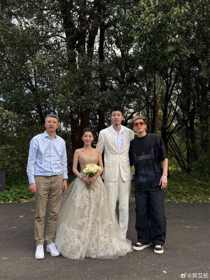 ?百年好合!张镇麟举办婚礼 郭士强和郭艾伦到场祝贺